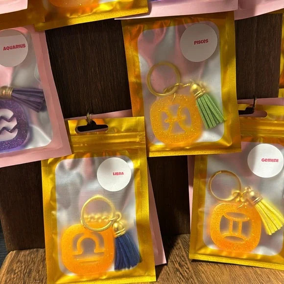 ZODIAC SIGN KEY CHAIN/CHARM - Picture 3 of 3